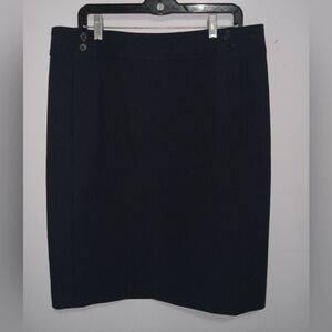 TALBOTS NAVY BLUE SKIRT SZ 14